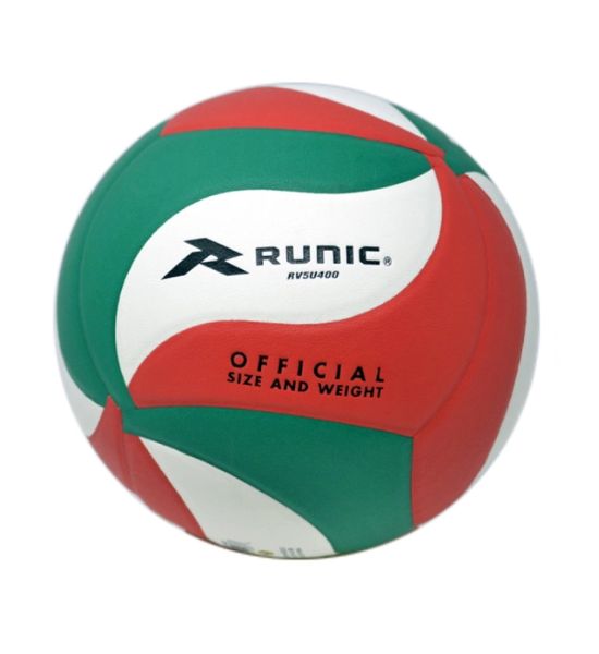 BALÓN VOLEYBALL OFICIAL RUNIC PU WT GN RD 