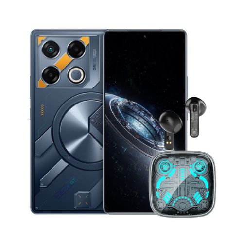 Combo Celular Infinix GT 20 Pro 5G 256GB 12GB-RAM Mecha Orange + Audífonos Inalámbricos Infinix XBuds 3 GT