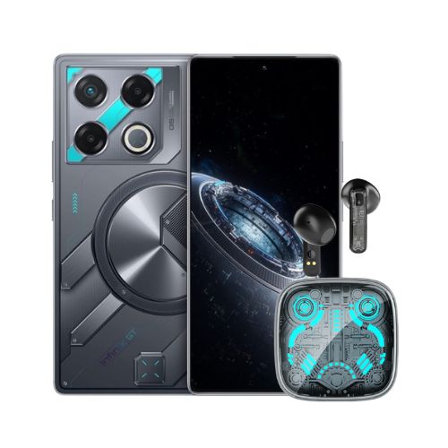Combo Celular Infinix GT 20 Pro 5G 256GB 12GB-RAM Mecha Blue + Audífonos Inalámbricos Infinix XBuds 3 GT 