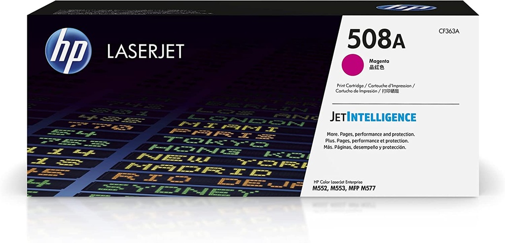 HP toner magenta 508A 5000pgs CF363A