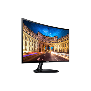 Monitor Samsung LED curvo 24" LC24F390FHNXZA